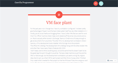 Desktop Screenshot of guerillaprogrammer.com