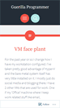 Mobile Screenshot of guerillaprogrammer.com