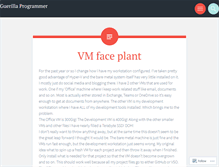 Tablet Screenshot of guerillaprogrammer.com